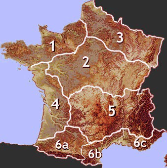 Loading map of France