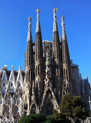 Barcelona Sagrada Familia Gaudi